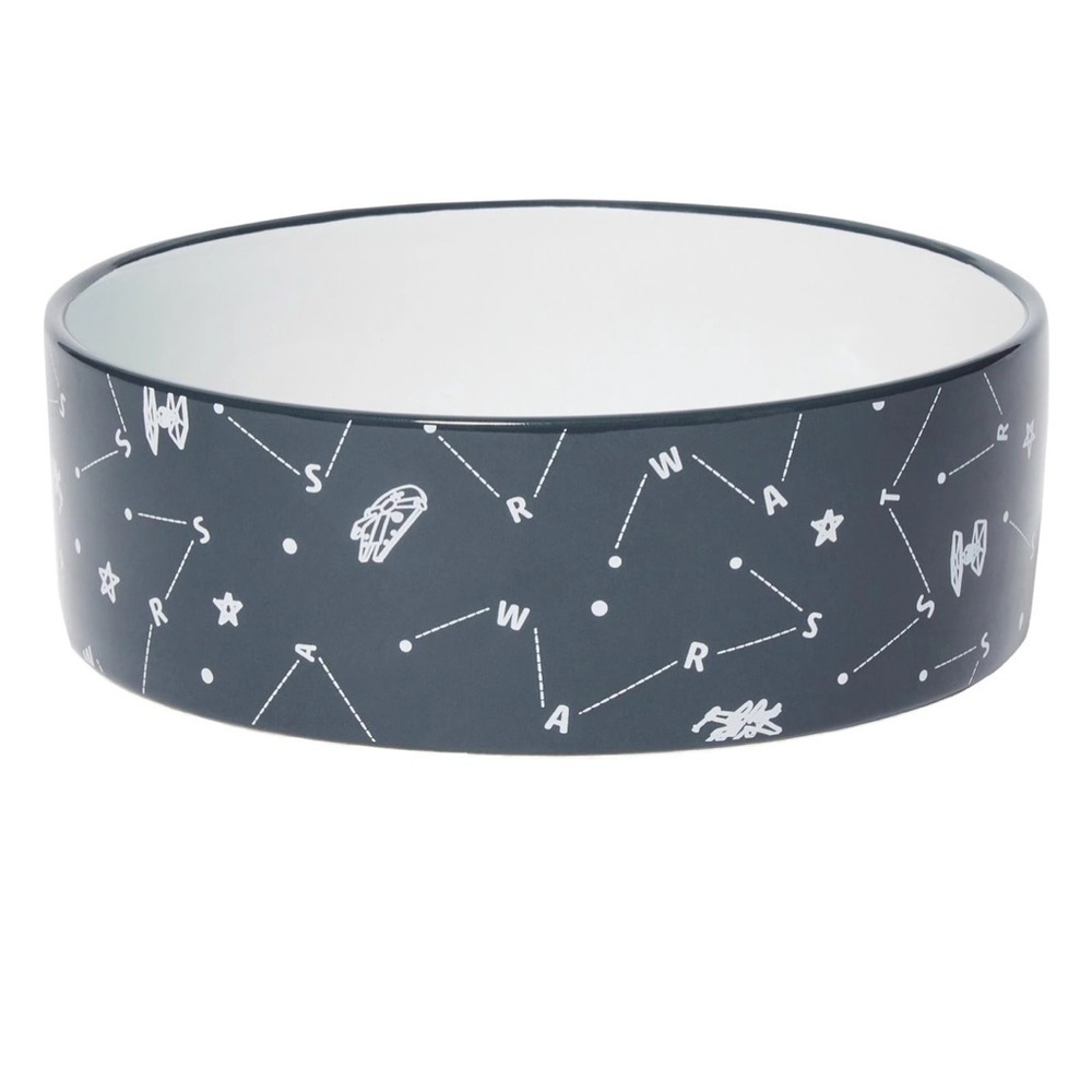 2 NIP Star Wars Constellation Ceramic Dog Cat bowl - Picture 2 of 8